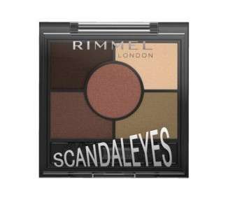 Rimmel Eye Shadow Palette Scandaleyes 02 Briton Brown