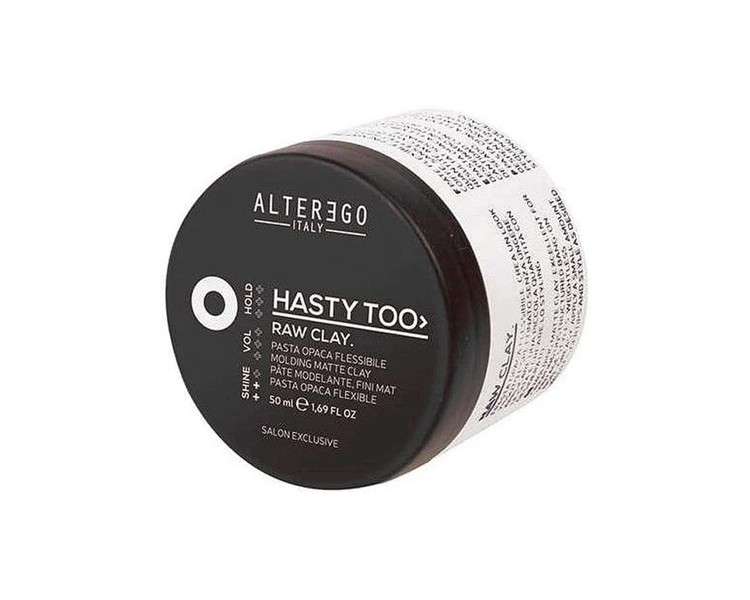 AlterEgo Hasty Too Raw Clay Flexible Matte Paste 50ml