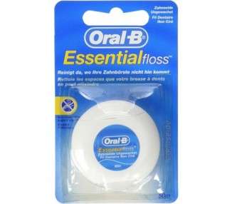 Oral B Essential Floss Unwaxed 50m