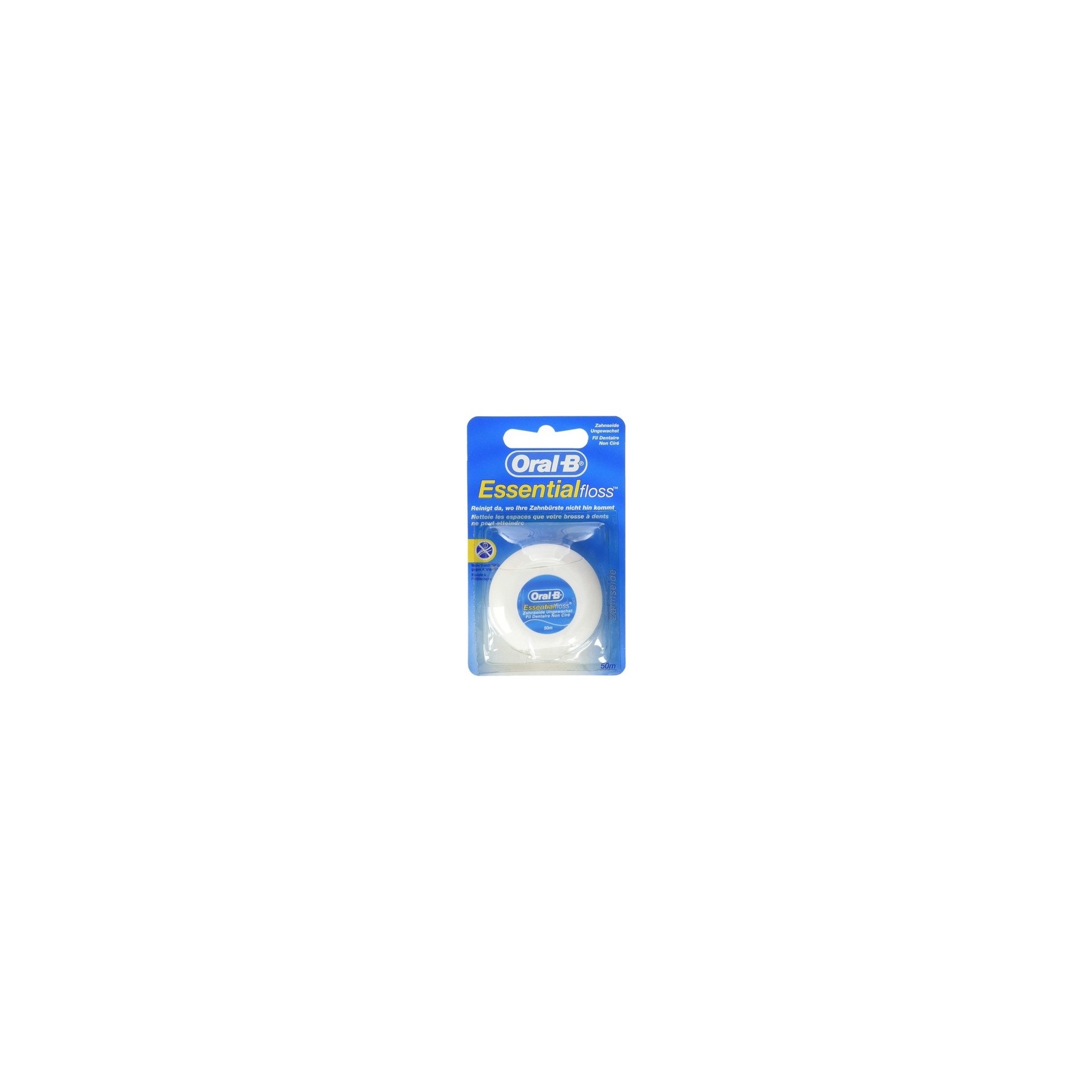 Oral B Essential Floss Unwaxed 50m
