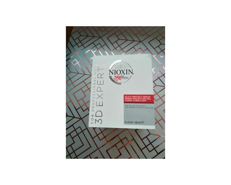Nioxin Scalp Protect Serum Pre Color Treatment Professional Use 6x8ml (48ml)