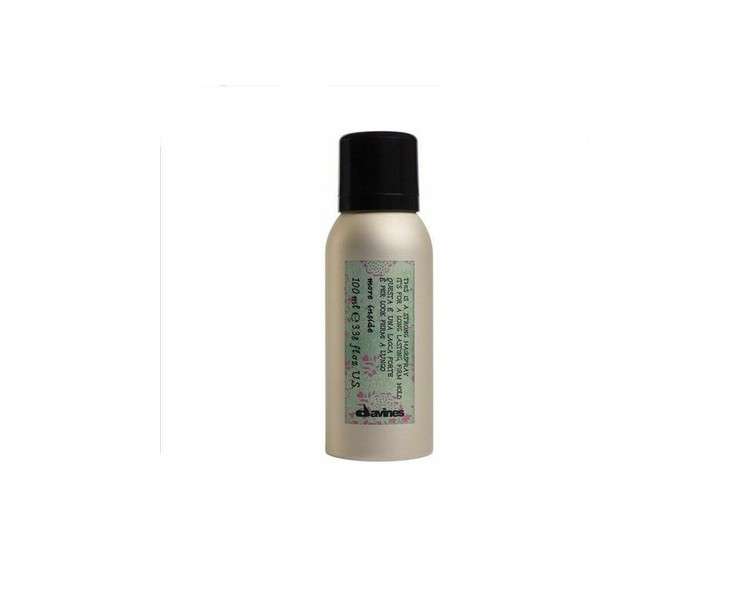 Davines More Inside Strong Lacquer 100ml Sealed Anti-Moisture Spray