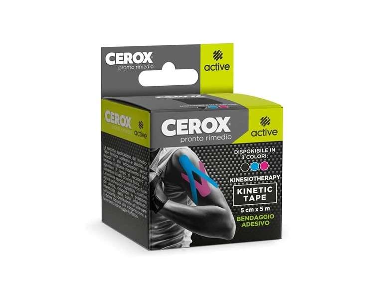 CEROX Kinetic Tape Elastic Bandage 5cm x 5m