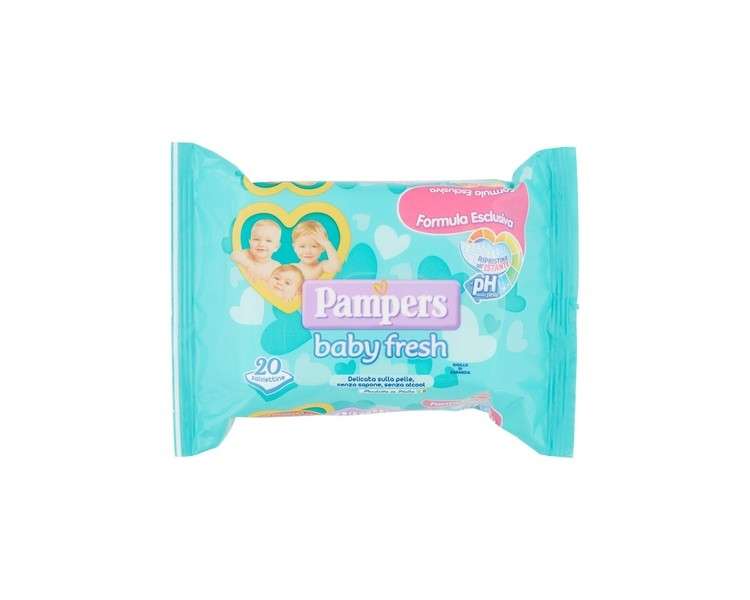 Pampers Baby Fresh Moist Wipes 20 Count