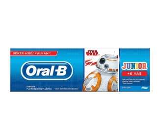 Oral-B Junior Disney Star Wars Toothpaste Mild Mint 75ml