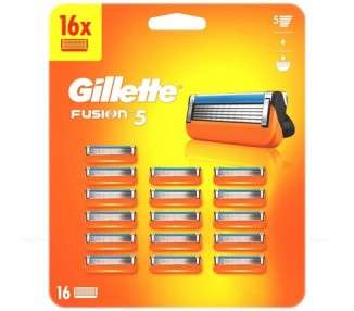 Gillette Fusion 5 Men's Shave Razor Replacement Cartridges Refill Pack 16 Blades