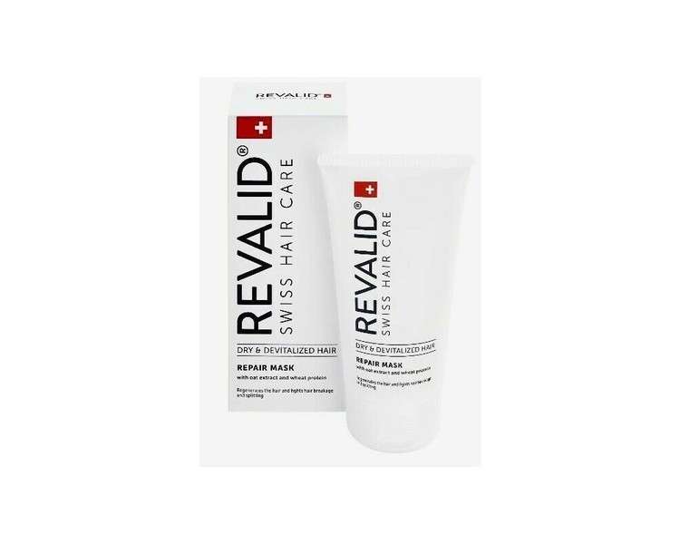 Revalid Repair Strengthening Mask with Oat Extract for Hair Restoration