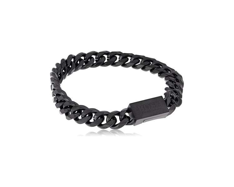 BOSS Jewelry Men's Chain Link Collection Chain Bracelet 1580145M