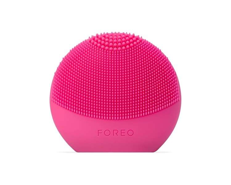 FOREO Luna Play Smart 2 Facial Cleansing Brush with Skin Analysis and Silicone Face Massager - Cherry Up