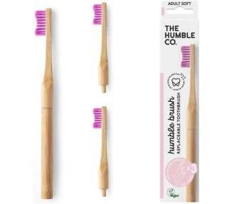 The Humble Co. Brush with Replaceable Head Soft Purple