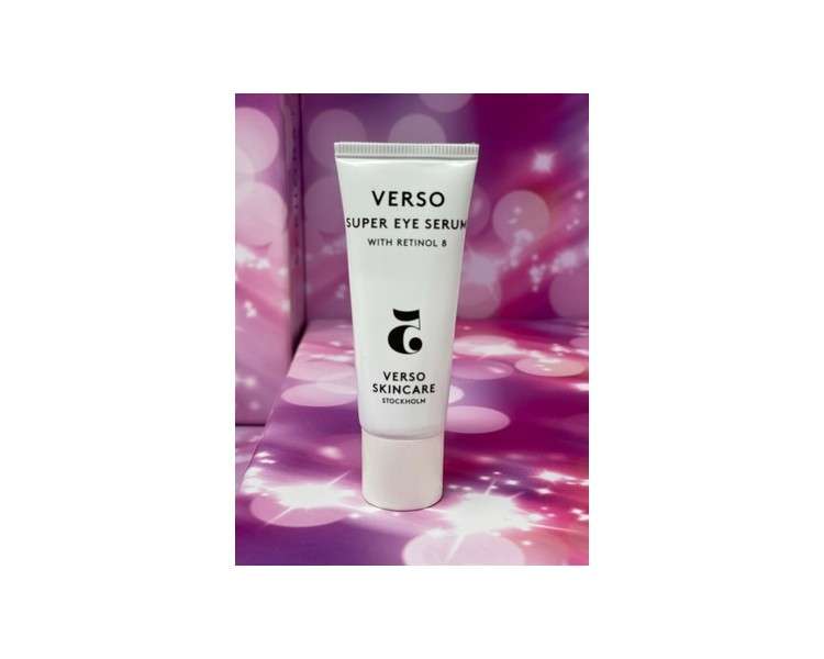 Verso Skincare Super Eye Serum with Retinol 8 Anti-Aging 0.67 fl. Oz. - New $65