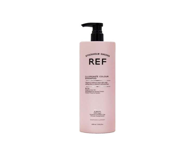 REF Illuminate Color Shampoo 1000ml with Organic Acai Oil and Quinoa Protein 33.81 Fl Oz