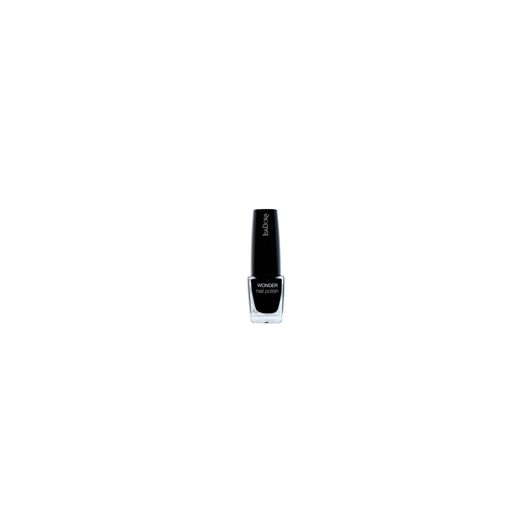 IsaDora Wonder Nail Polish 139 Black Lacquer 6ml