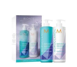 Moroccanoil Blonde Shampoo & Conditioner Half-Liter Set