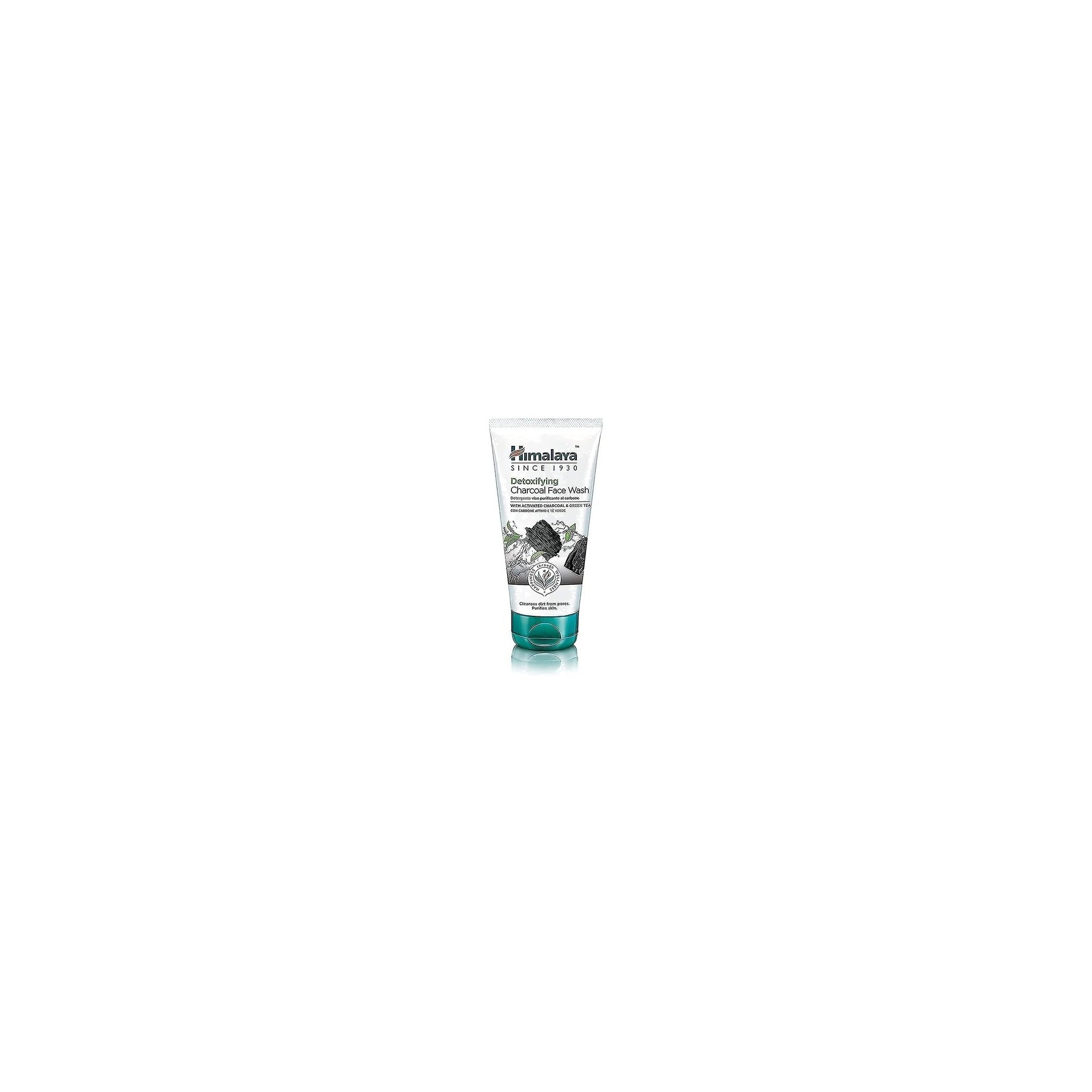 Himalaya Detoxifying Charcoal Face Wash with Green Tea and Coconut Charcoal Powder 150ml