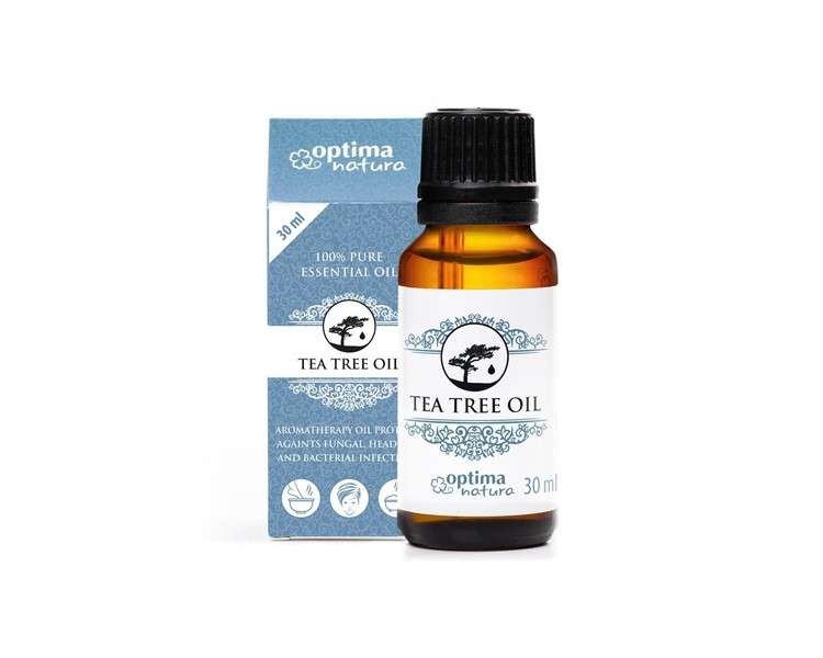 Optima Natura 100% Pure Tea Tree Oil for Acne and Blemish Control 30ml