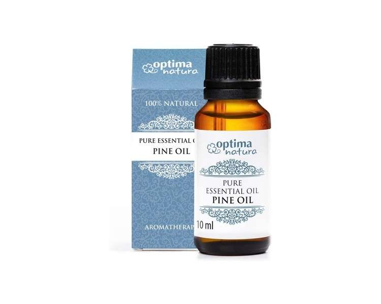 Optima Natura Pine Needle Essential Oil 100% Natural Ingredients for Aromatherapy and Christmas Scents 10ml