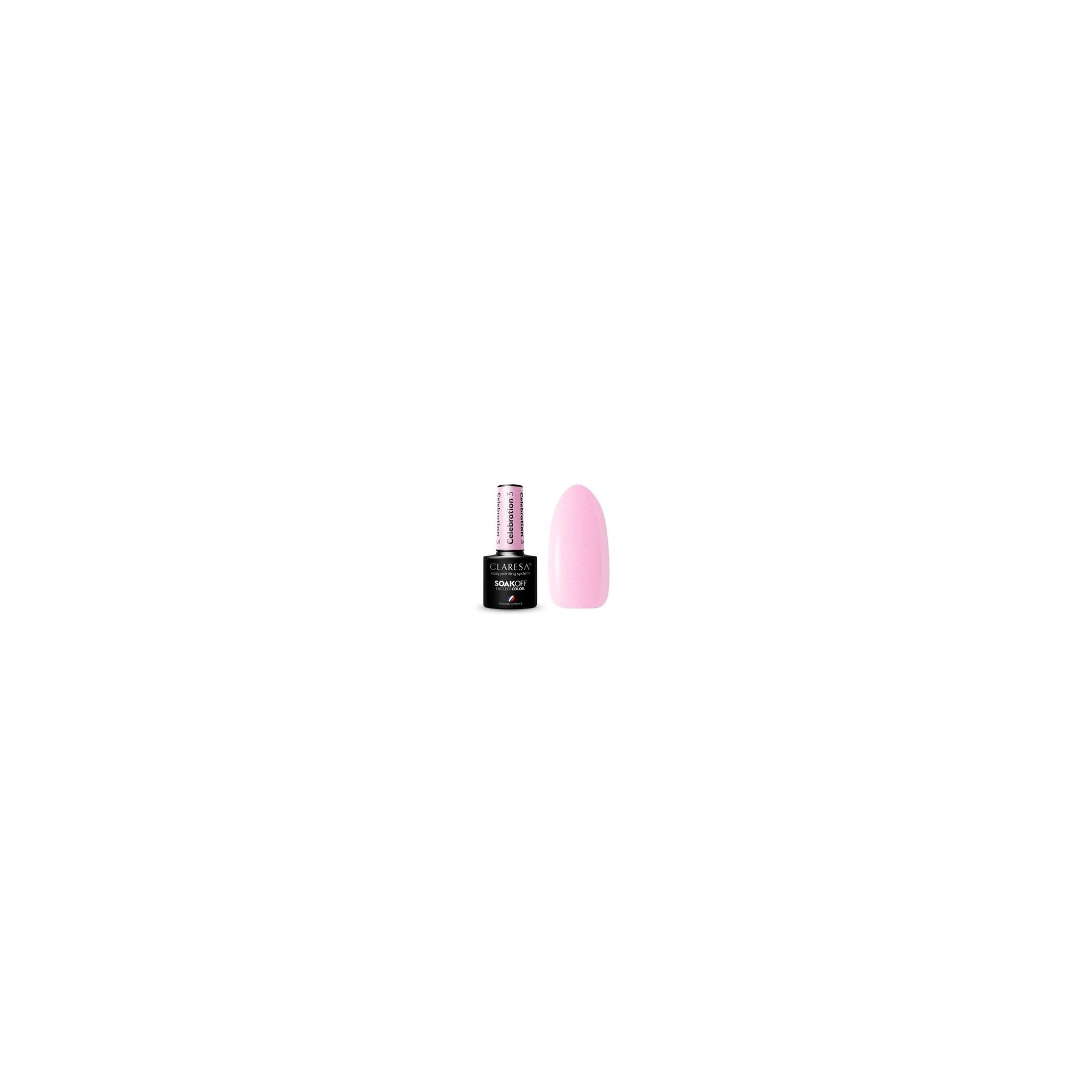Celebration UV Nail Polish 5ml Claresa - Pack of 3