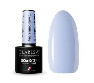 Claresa Marshmallow UV Nail Polish 5ml - Pack of 5