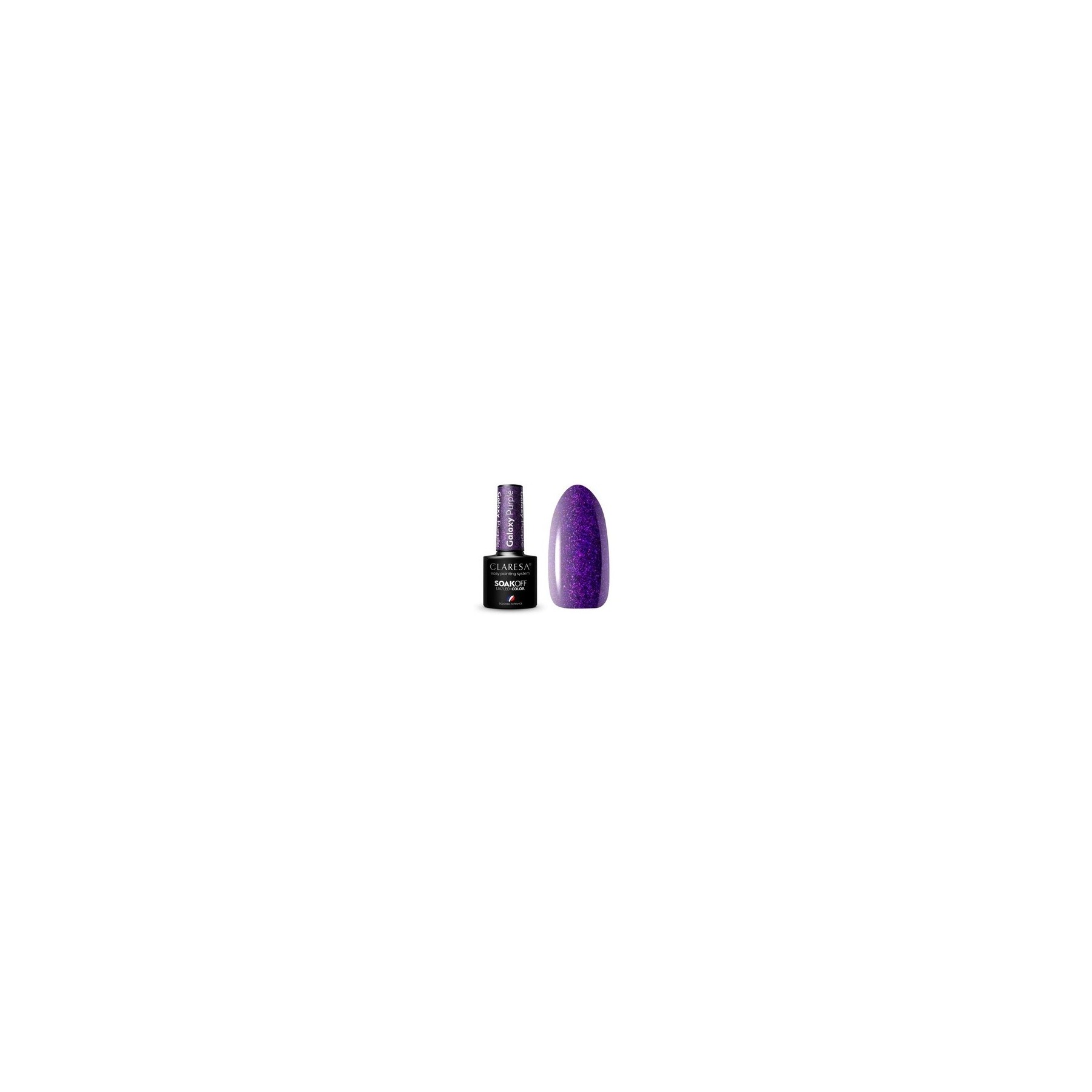 Galaxy Purple UV Nail Polish 5ml Claresa