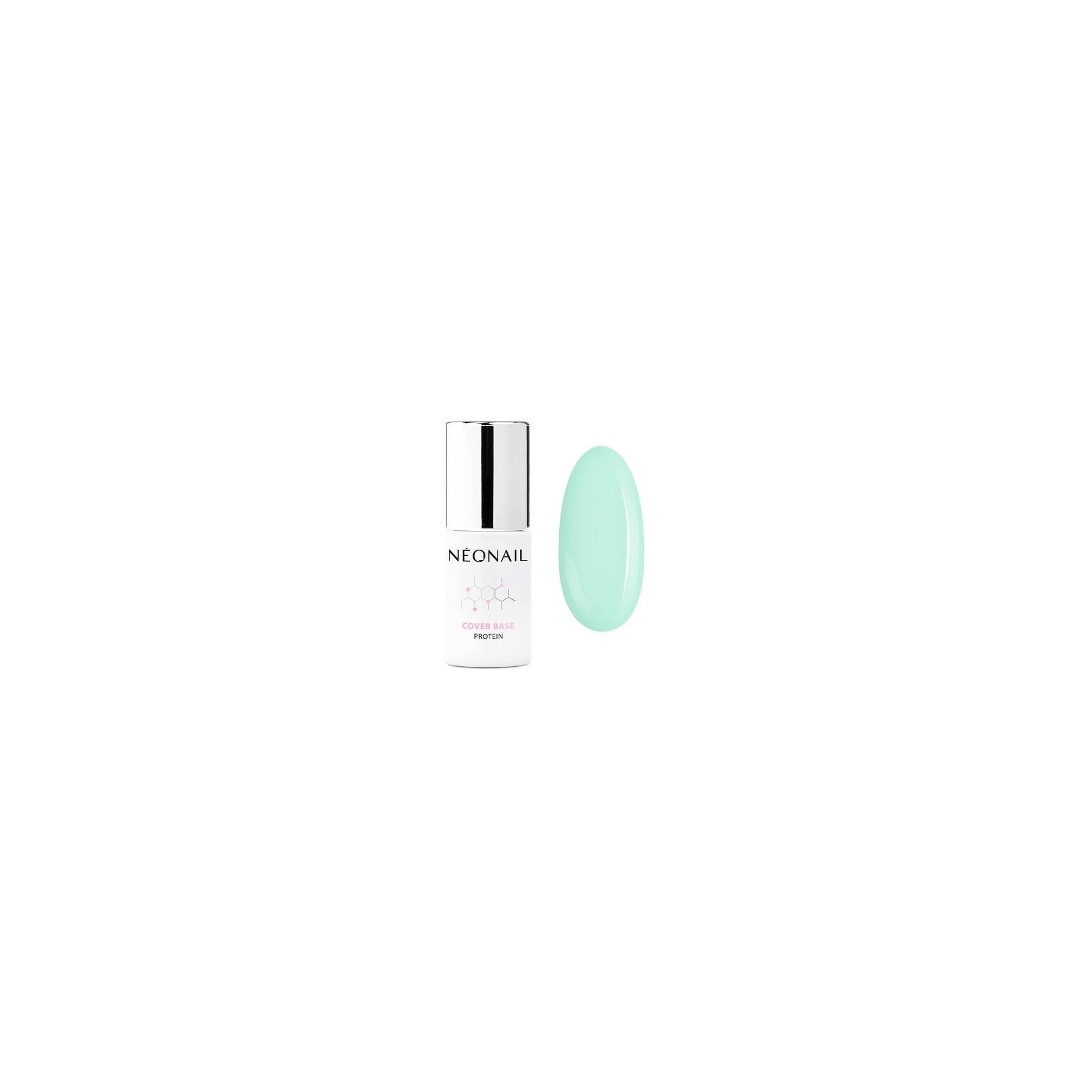 NEONAIL Cover Base Protein UV Nail Polish 7.2ml Pastel Green