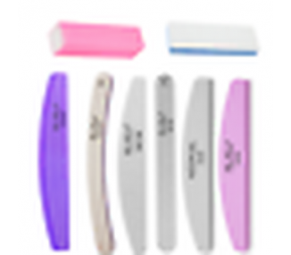 NeoNail Nail File Buffers Straight Curved Trapeze All Types 100/180 100/150