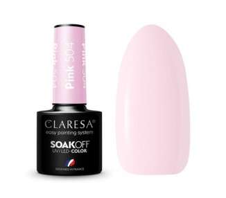 Claresa 504 Pink UV Nail Polish 5ml