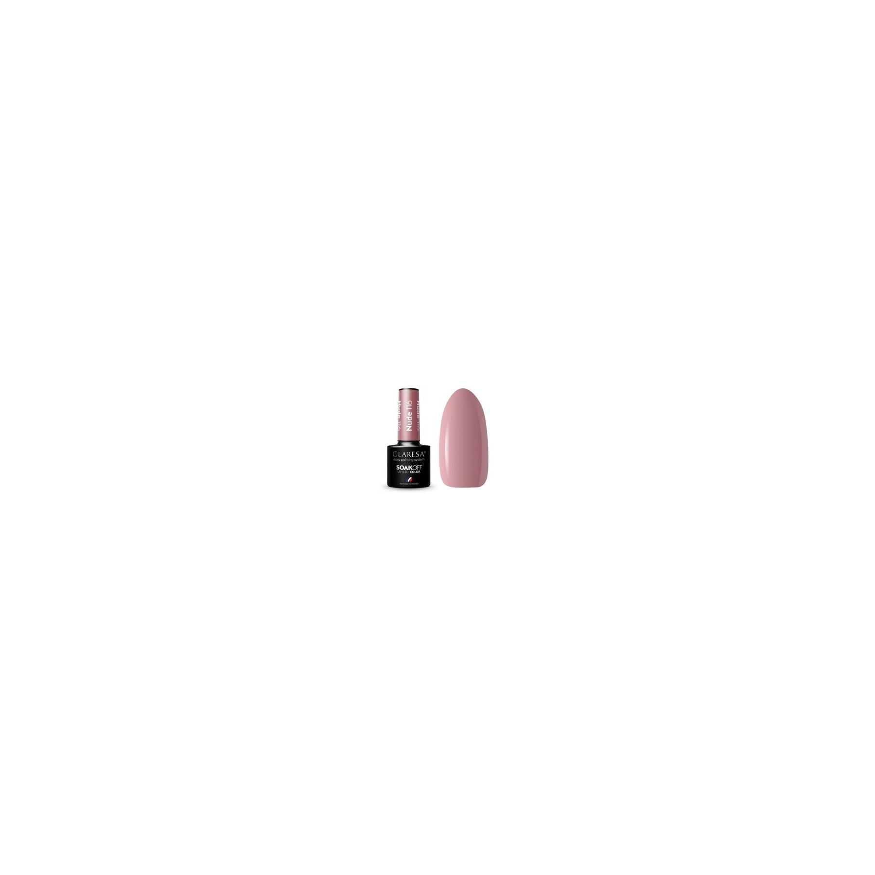 Claresa 116 Nude UV Nail Polish 5ml