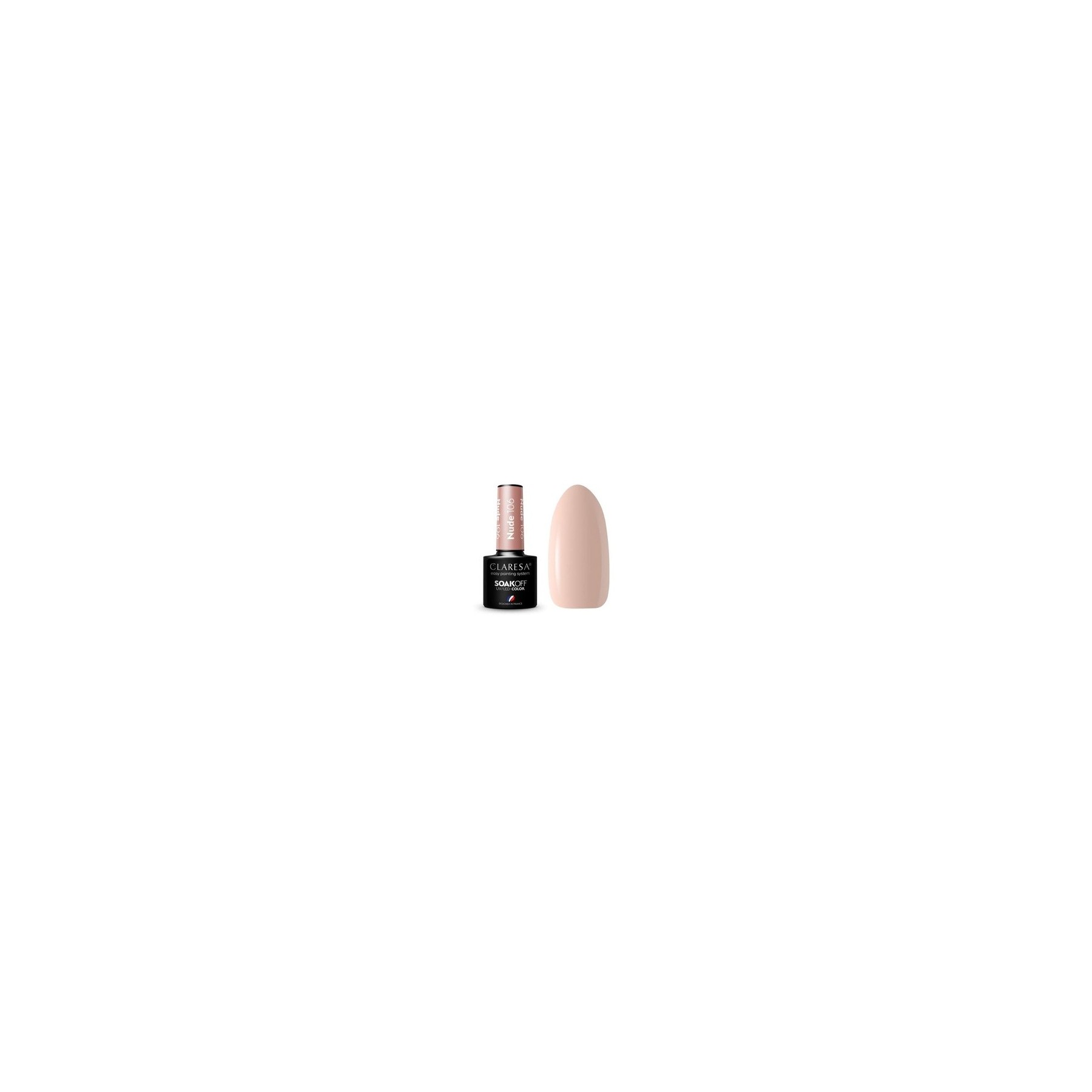 Claresa 106 Nude UV Nail Polish 5ml