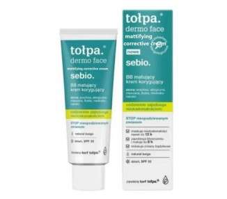 Tolpa Dermo Face Sebio BB Mattifying Corrective Cream with SPF 30 40ml