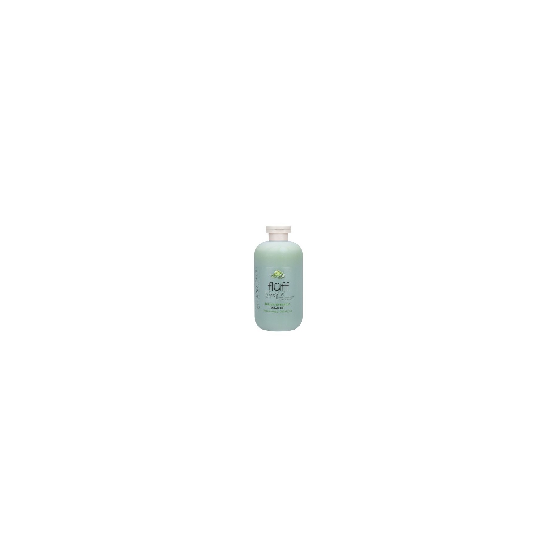 Fluff Detoxifying Cucumber Green Tea Body Wash 500ml