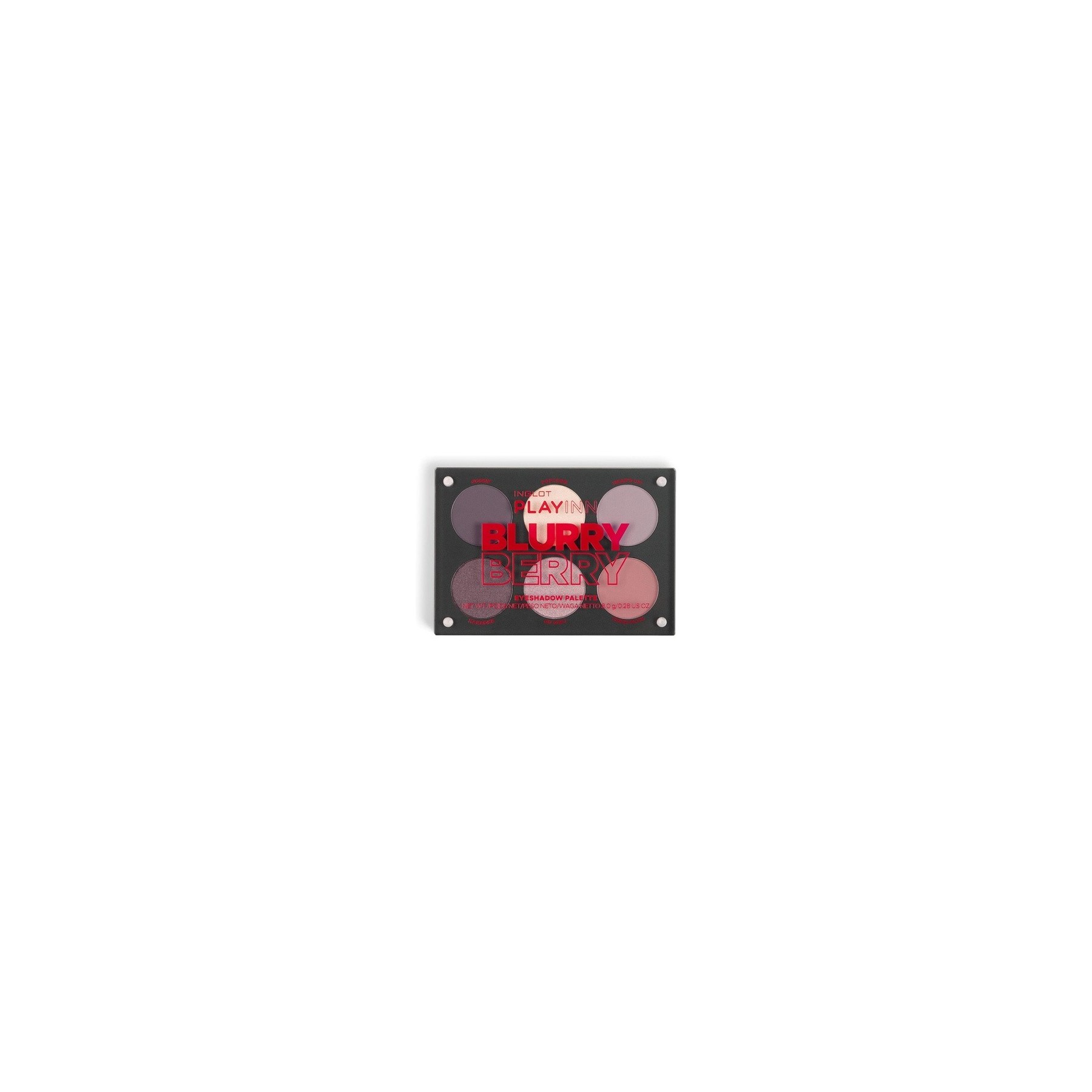 Inglot Playinn Blurry Berry Eyeshadow Palette