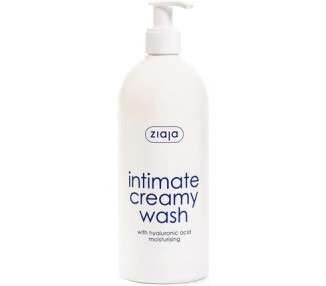 Ziaja Intimate Creamy Wash with Hyaluronic Acid 500ml Dispenser