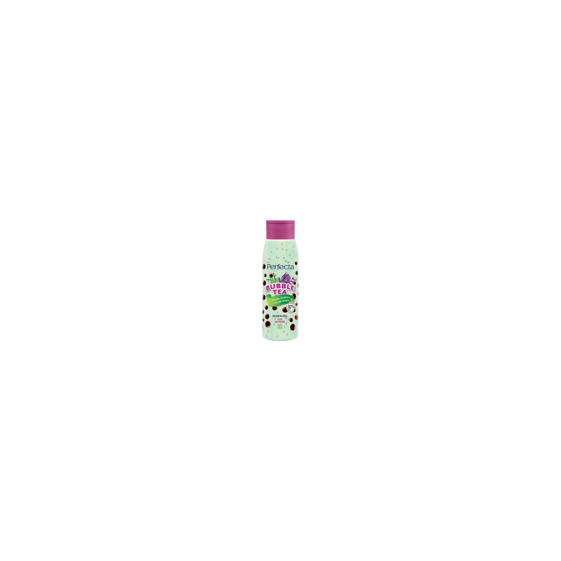 Perfecta Bubble Tea Strong Nourishing Body Lotion with Saffron and Rosemary