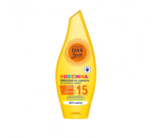 Dax Sun Family Tanning Lotion Summer Sun Emulsion 15 SPF 250ml