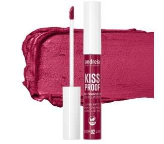 Andreia Professional Lips No Transfer Kiss Proof Lipstick 03 Deep Magenta