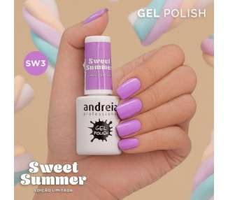 Andreia Professional Sweet Summer Purple SW3 Gel Nail Polish