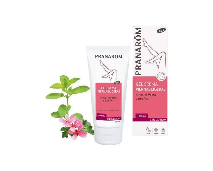 Pranarom Circularom Organic Cream Gel for Light Legs 100ml