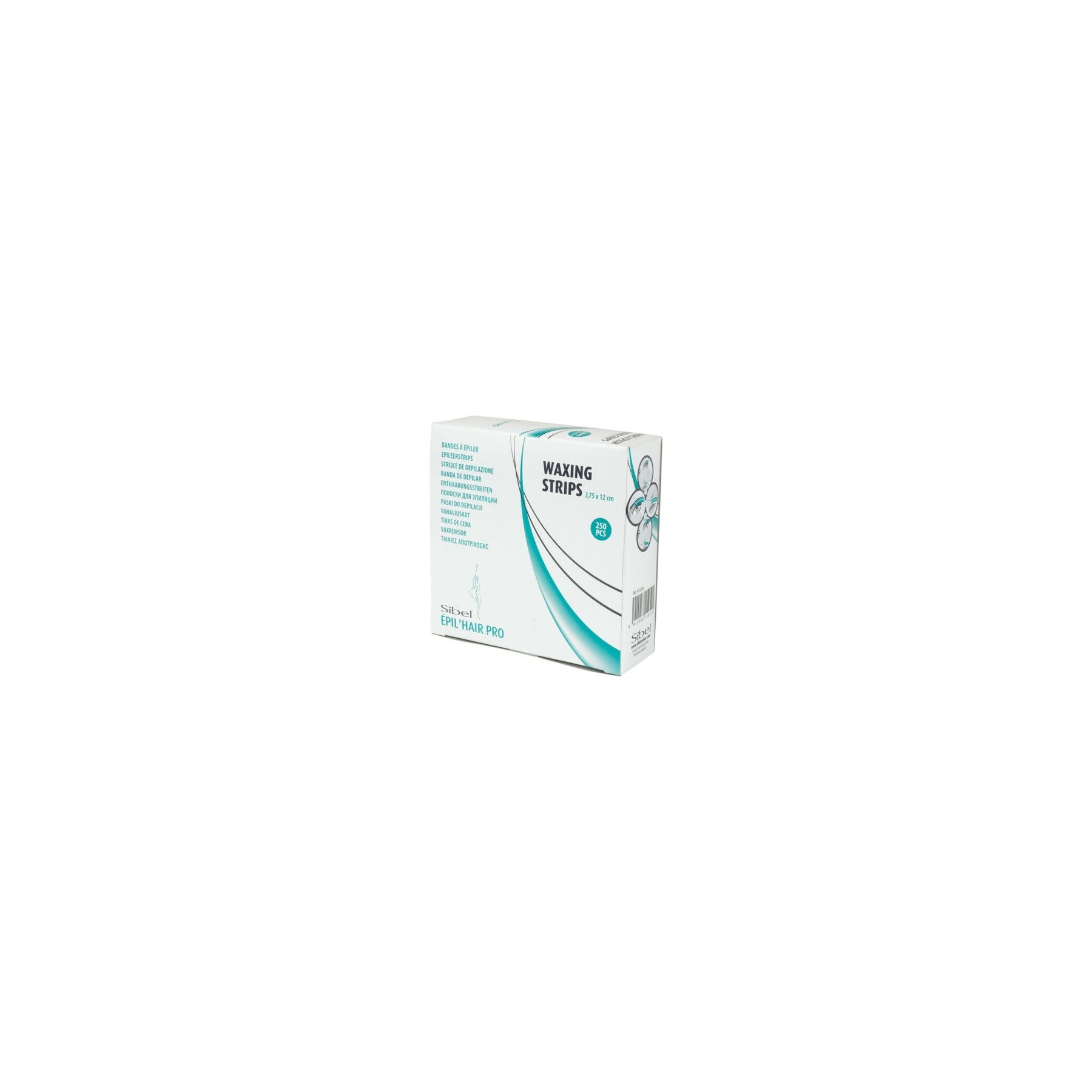 Sibel Small Depilatory Strips in Dispenser made of Non-Woven Fabric