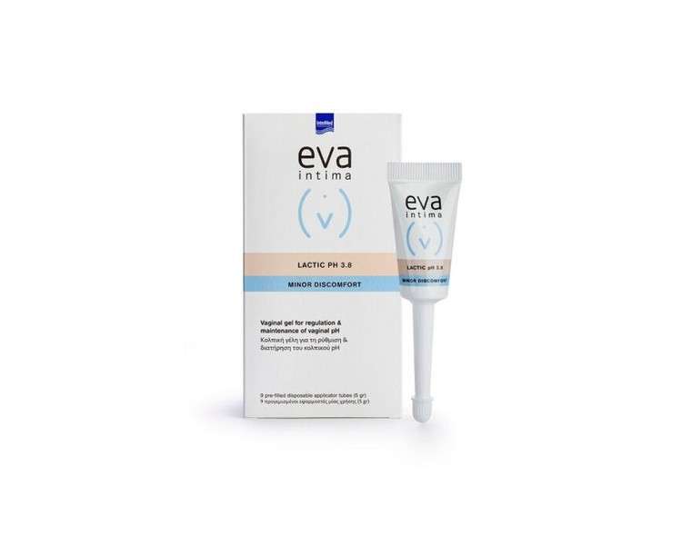 Eva Intima Lactic pH 3.8 Vaginal Gel Applicator 9pcs