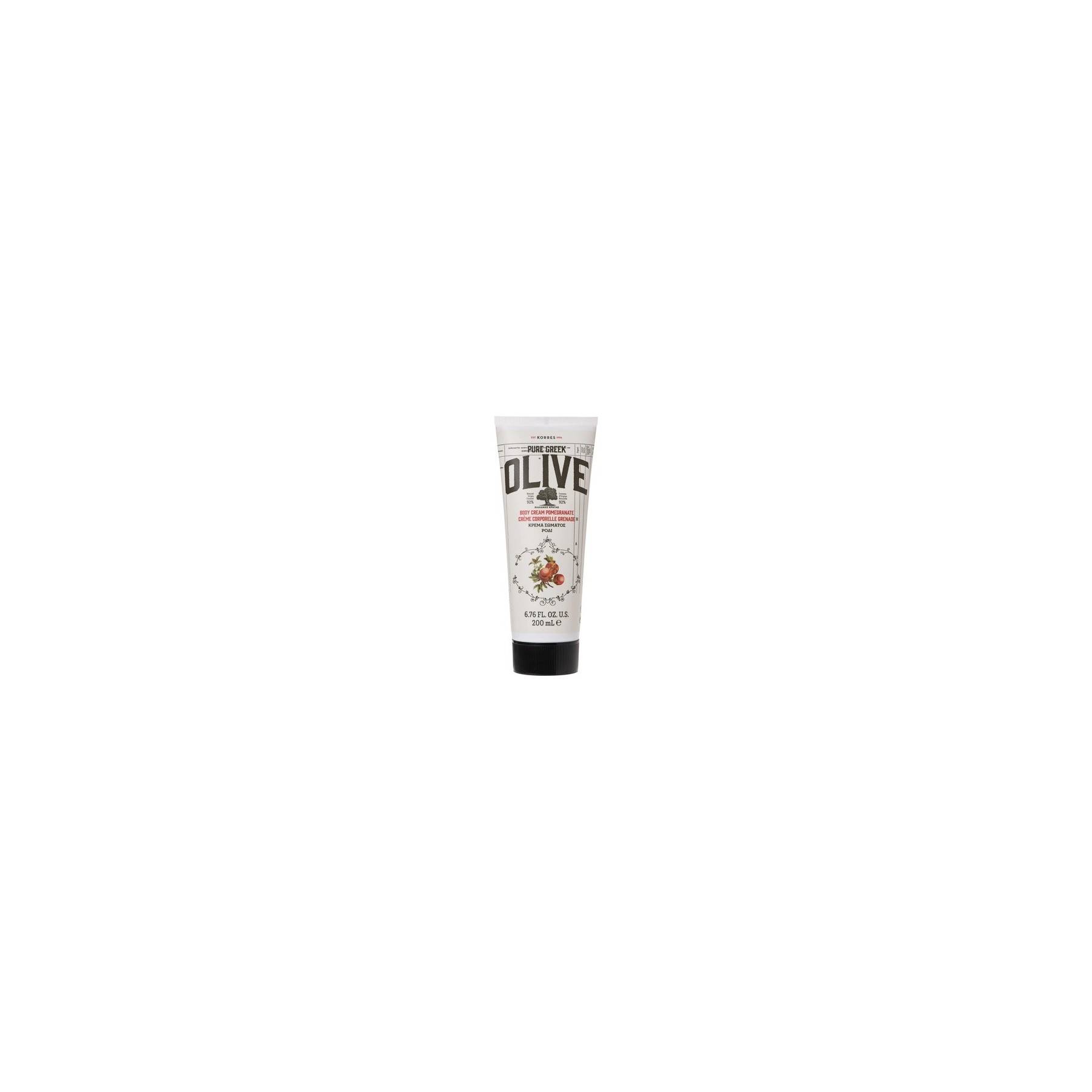 KORRES Olive & Pomegranate Moisturising Body Milk 200ml