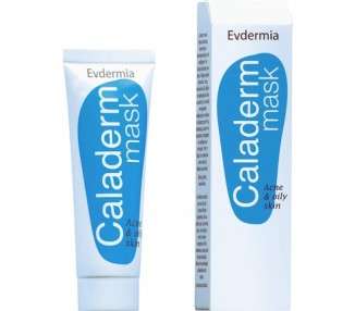 Caladerm Mask for Oily Skin Prone to Acne Smoothing and Regenerating Action Ideal for Blackheads and Blemishes
