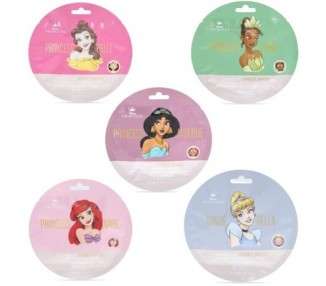 Disney Princess Sheet Mask Collection Tiana Belle Cinderella Jasmine Ariel