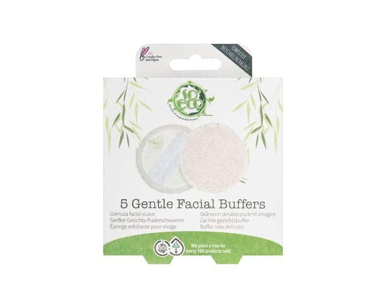 So Eco Gentle Facial Buffers - Pack of 5