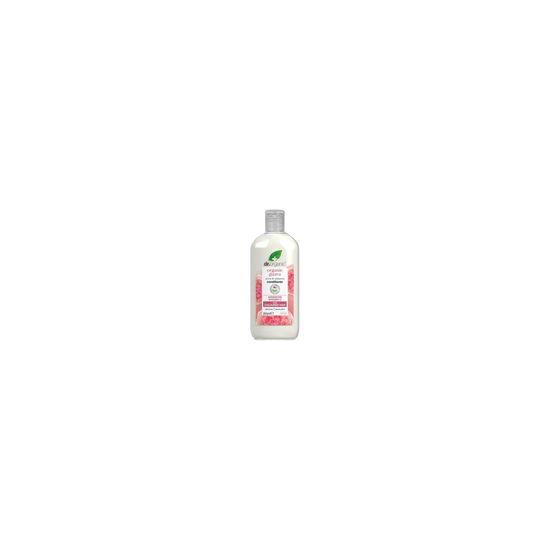 Dr Organic Guava Conditioner with Vitamin C for Coloured Hair 265ml