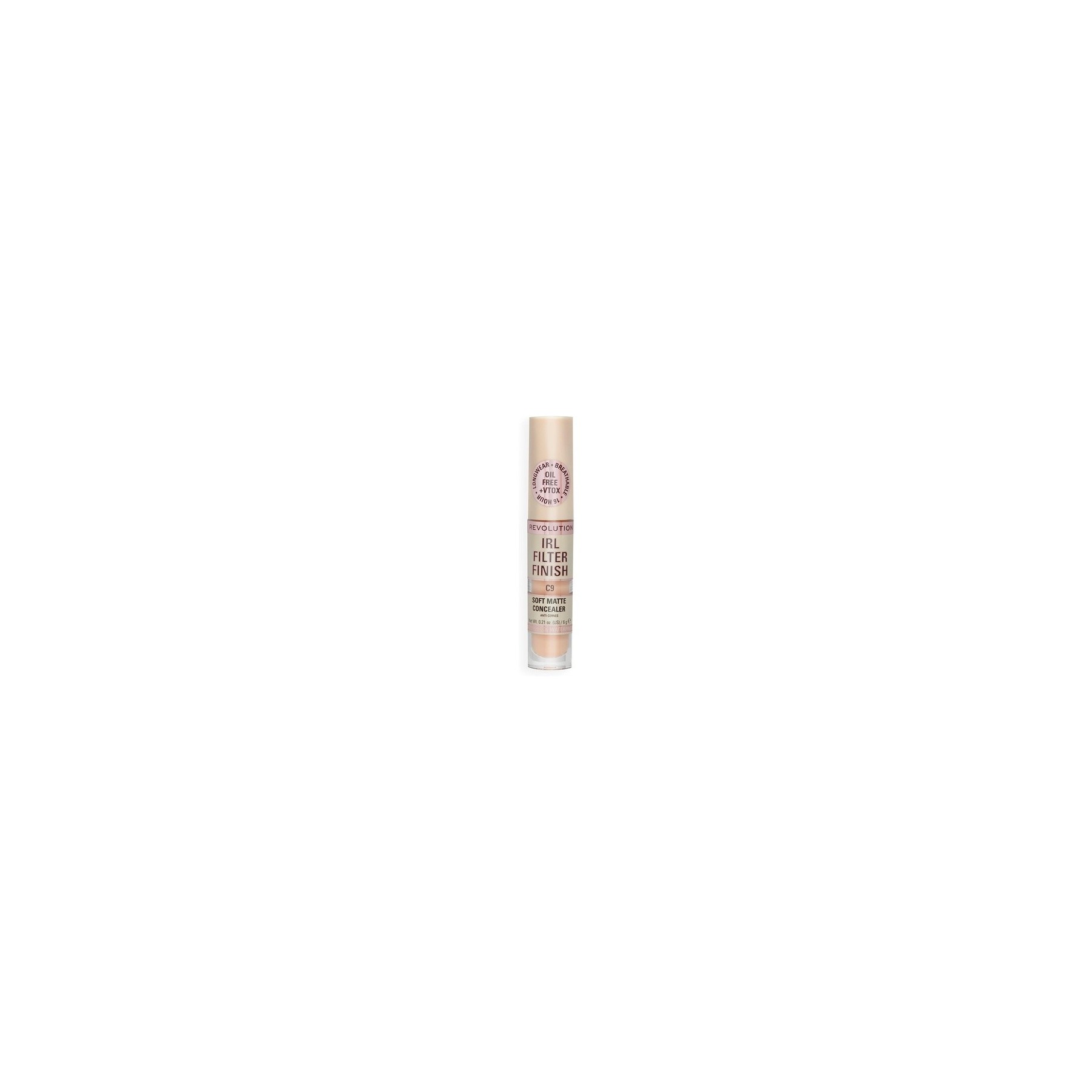 Makeup Revolution IRL Filter Finish Concealer Medium to Full Coverage C9 6g