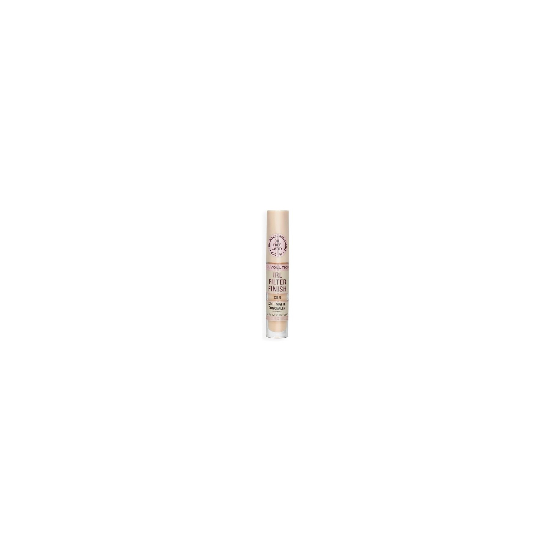 Makeup Revolution IRL Filter Finish Concealer Medium to Full Coverage C8.5 6g