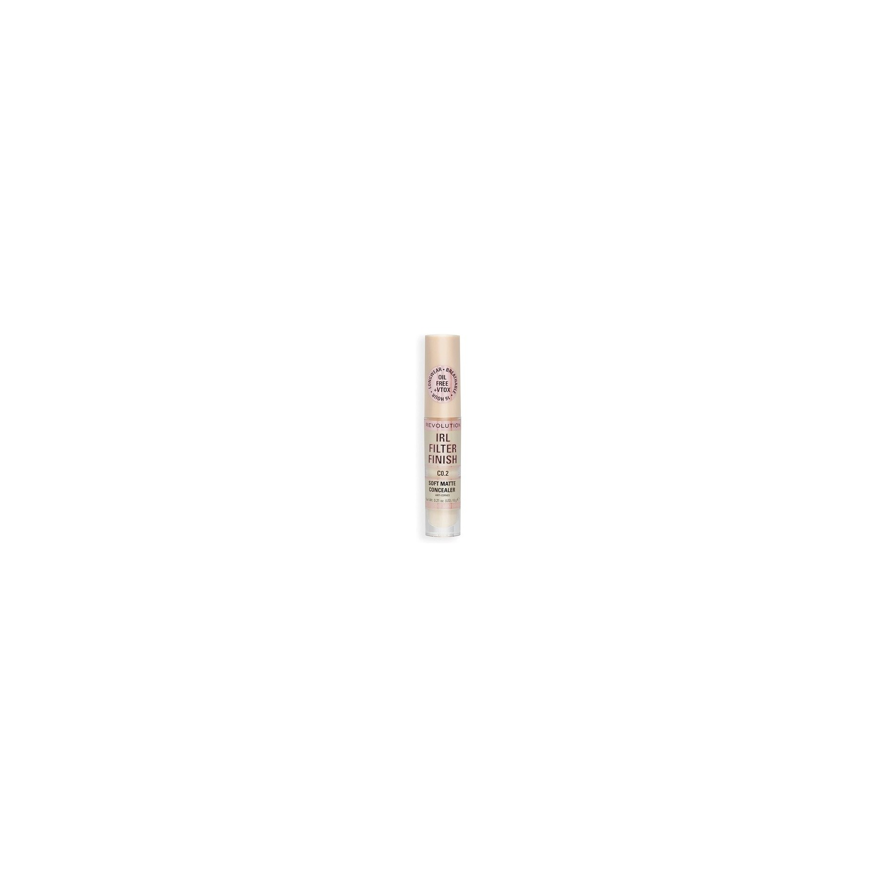 Makeup Revolution IRL Concealer Filter Finish Medium to Full Coverage 6g C15