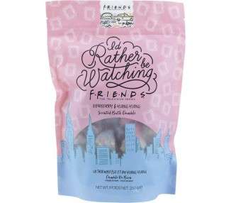 I'd Rather Be Watching Friends Beauty Bath Crumble Dewberry and Ylang Ylang Aromatherapy Bath Fizz 250g (8.8 oz)
