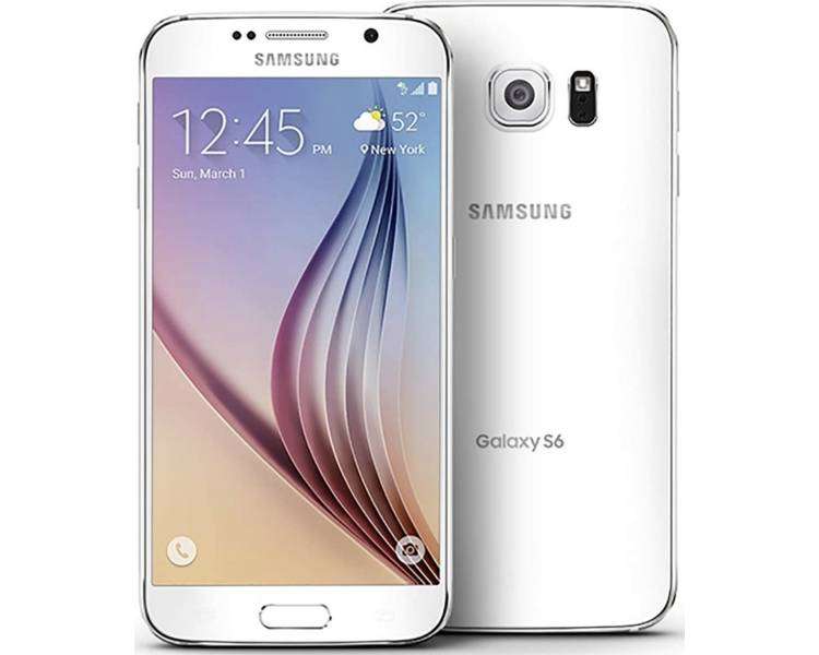Tegen markt briefpapier ✓ Samsung Galaxy S6, 64 Gb, wit, simlockvrij